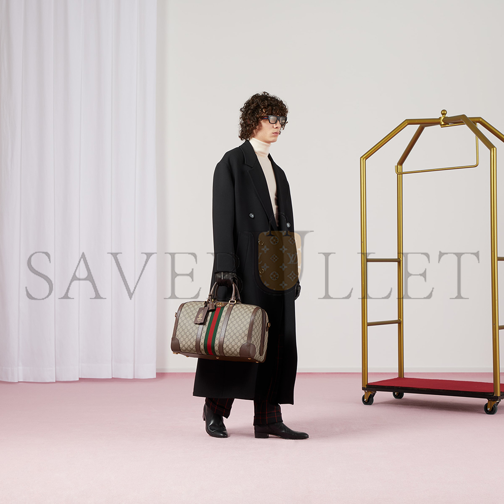 GUCCI SAVOY MEDIUM DUFFLE BAG 724642 (44*28*24cm) GUCCI SAVOY MEDIUM DUFFLE BAG 724642 (44*28*24cm)